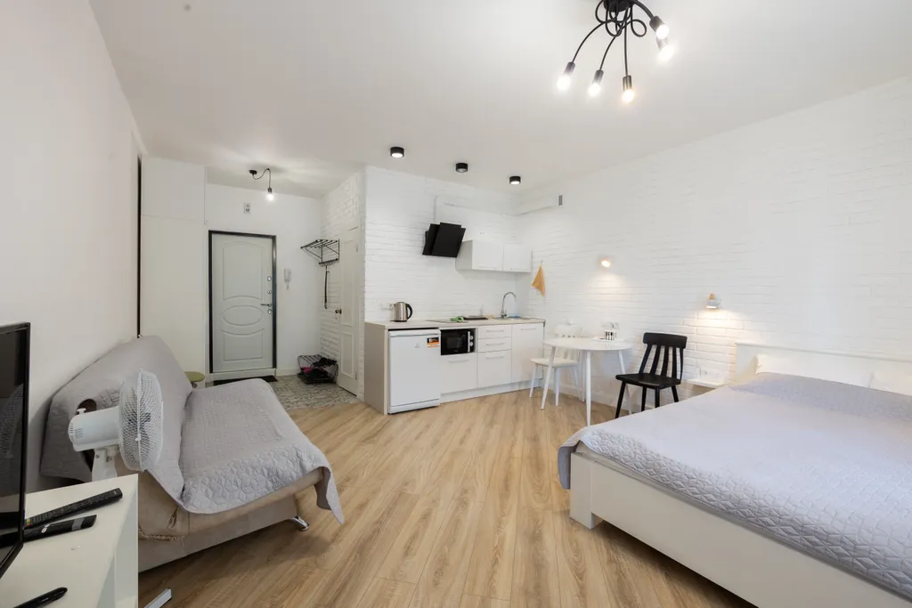 Квартира Квартира Студия рядом с гостиницей Русские сезоны недалеко от СК Атлант — Ярославль