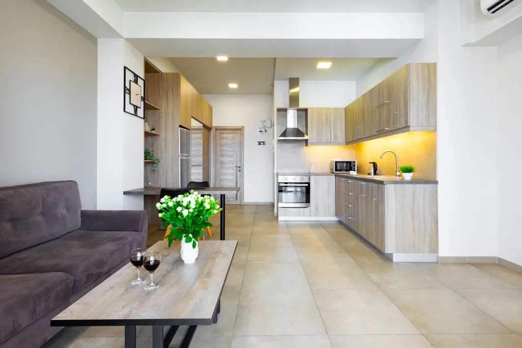 Квартира с современным дизайном