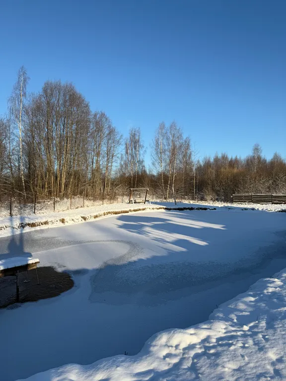 Гостевой дом с баней и прудом в Угличе