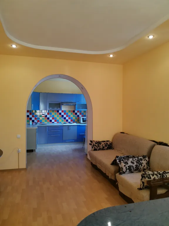 Уютная квартира с хорошим видом с балкона