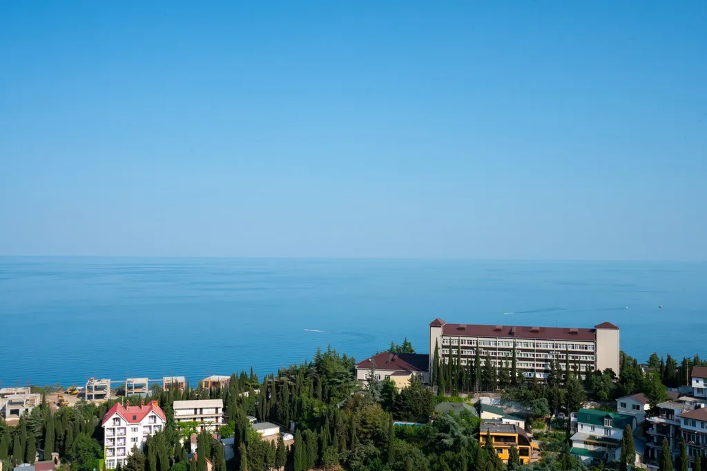 Дизайнерская студия ls-lux-sunshine с видом на море с 15 этажа