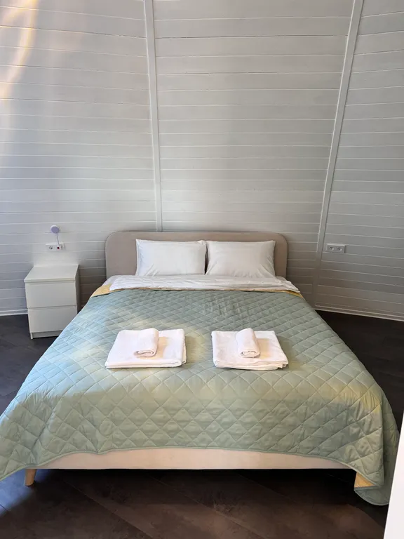 Уникальный дом-сфера с русской печью