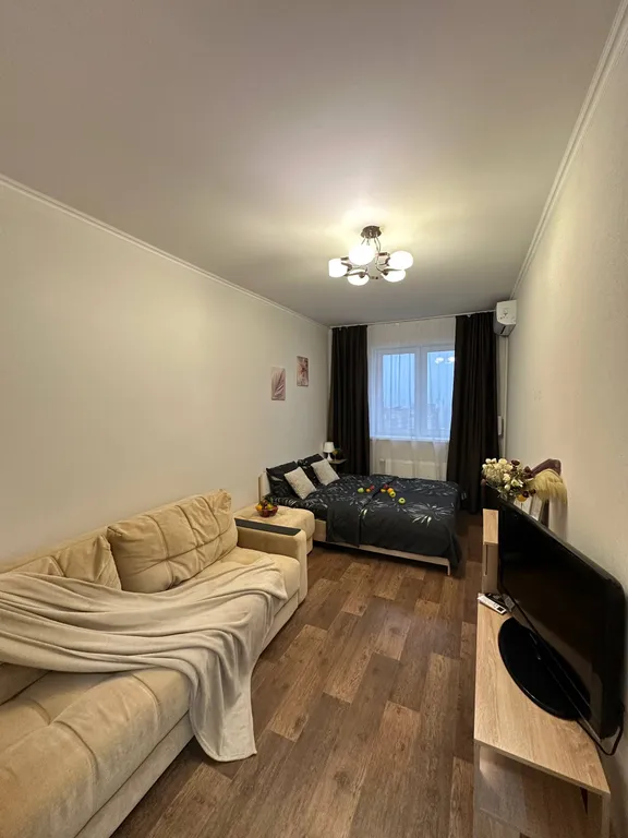 Красивый вид на город с 23 этажа