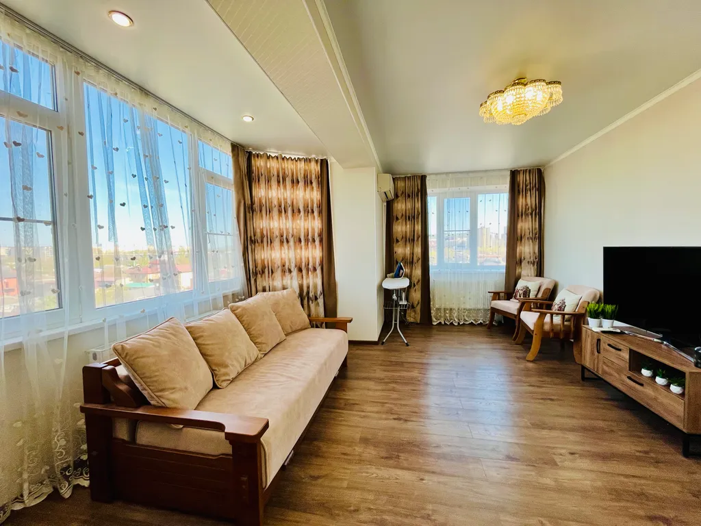 Квартира Просторная квартира с дорогим ремонтом и шикарным видом — Анапа