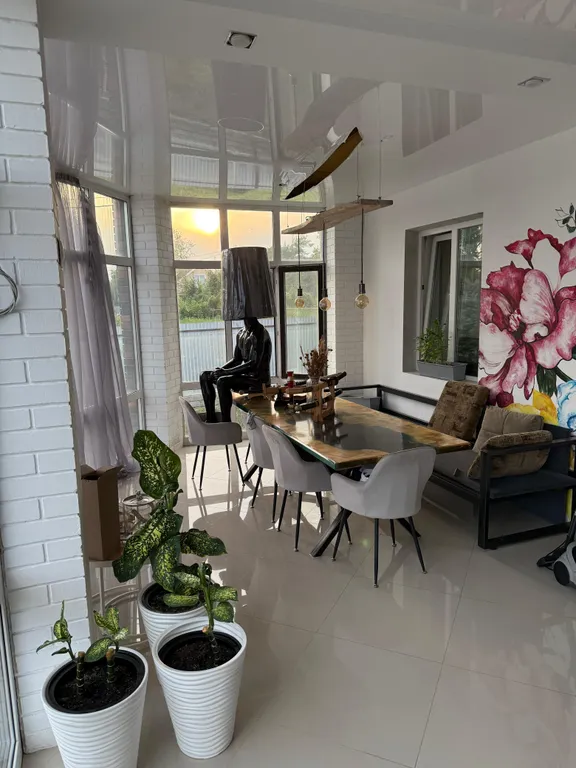 Загородный дом с баней