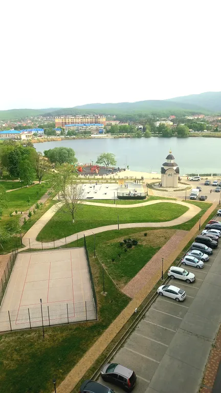 Квартира Квартира Однушка с видом на озеро и парк в сердце Горячего — Горячий Ключ