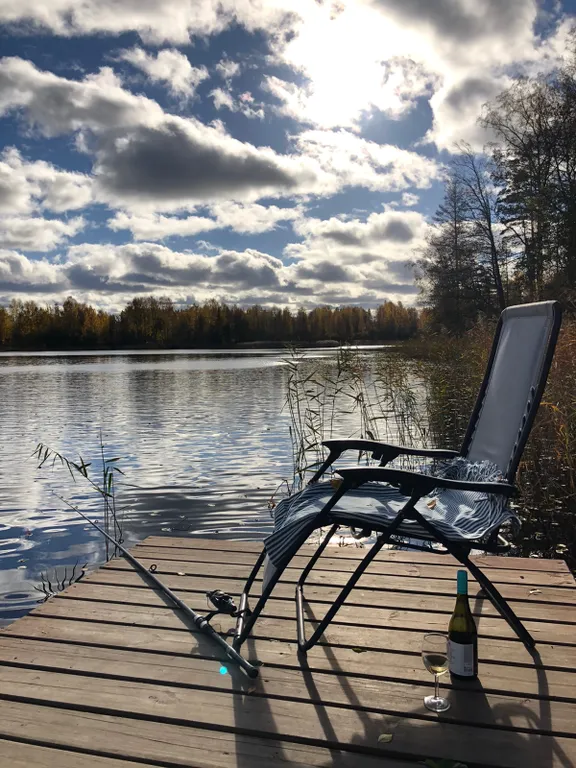 Дом на берегу озера