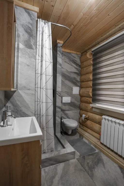 Двухэтажный деревянный коттедж в Усадьбе скульптора Эрьзи