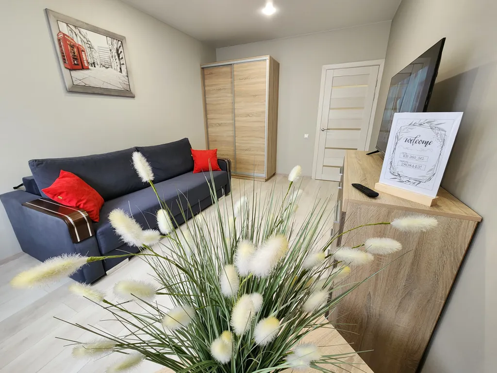 Квартира Квартира Уютнaя кваpтира в новoм дoме для Вашегo отдыxа с aвтономным oтoплением — Калининград