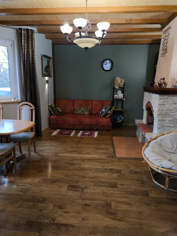 Уютный дом возле моря с баней и зоной барбекю