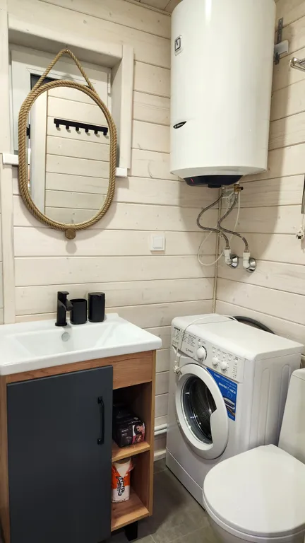 Дом с 2 спальнями и баней рядом с Коробицыно