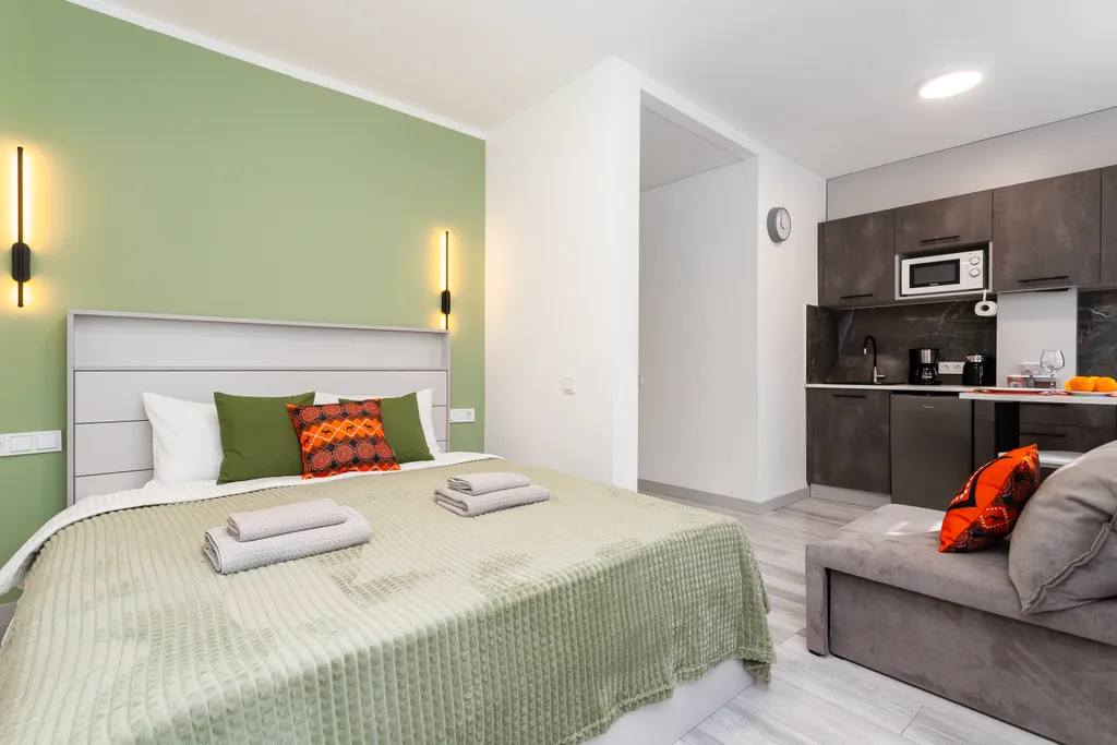 Квартира Квартира Студия в центре у Северного вокзала (3) — Калининград