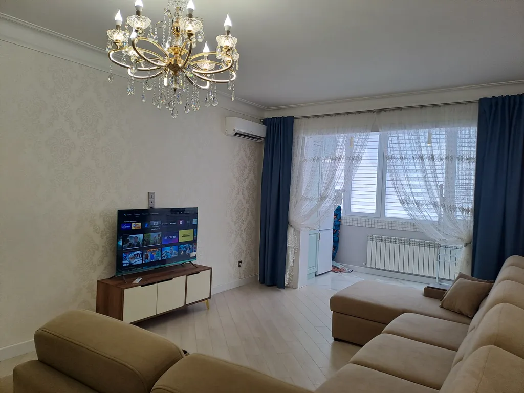 Класс "Комфорт+" красивая квартира у моря, Анжи-Арены