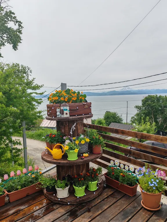 Домик с видом на море