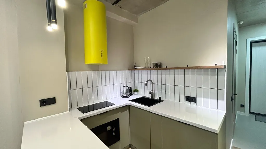 Уютная студия в стиле Джапанди