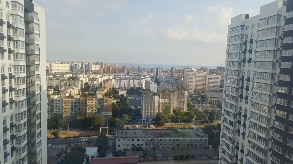 Студия с видом на море