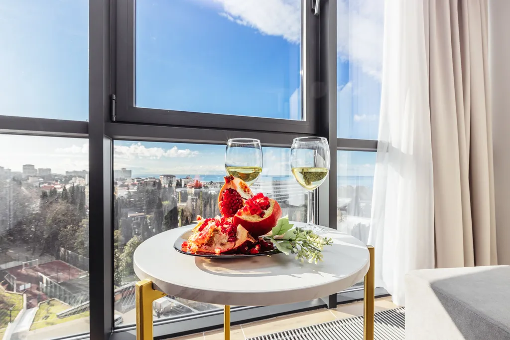 Квартира Видовая квартира с дизайнерским ремонтом у моря — Адлер