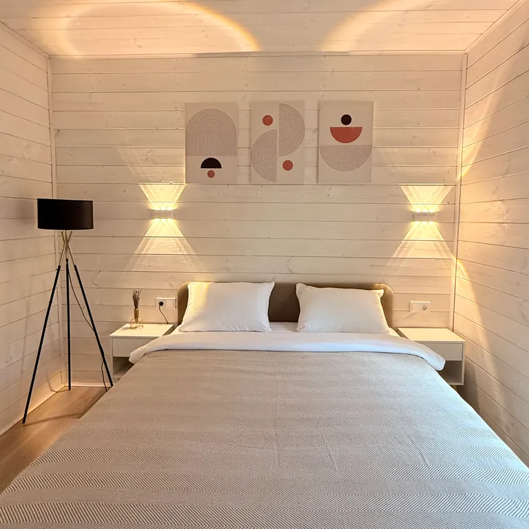 Уютный дом с чаном и мангалом Терракотовый