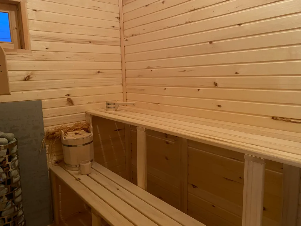 Современный дом с банным чаном "Lavanda House"  в Карелии