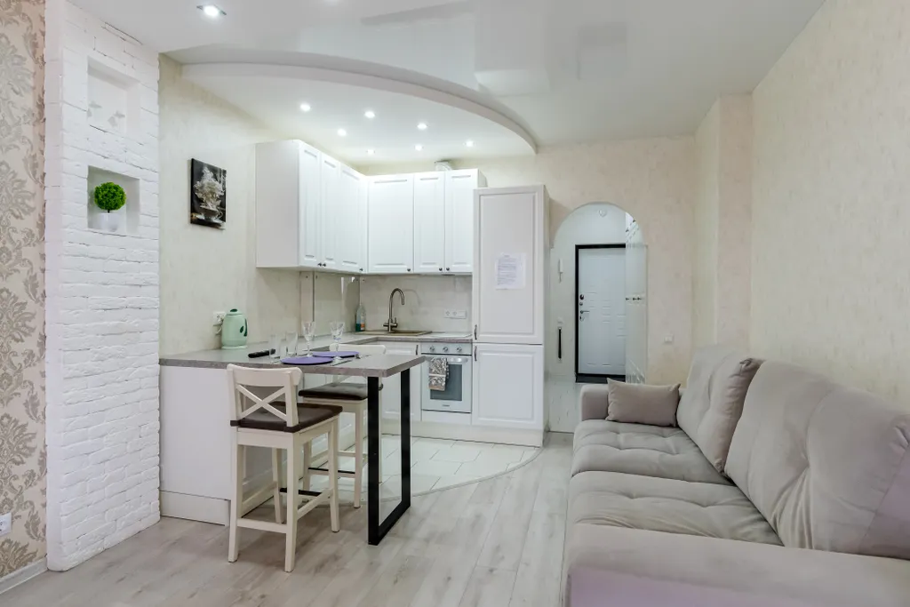 Дизайнерская просторная студия площадь Чкалова