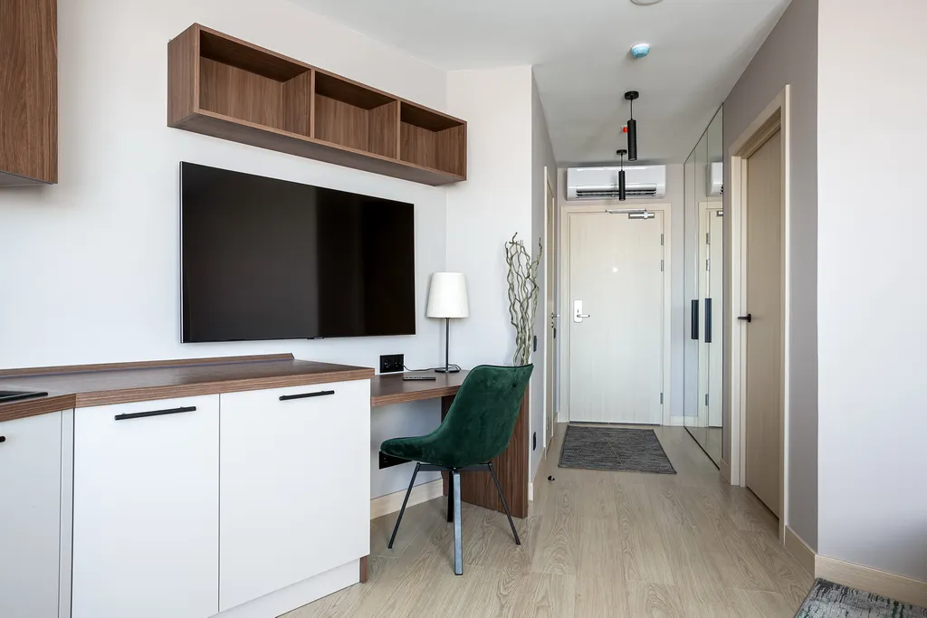 Уютные апартаменты с видом на город