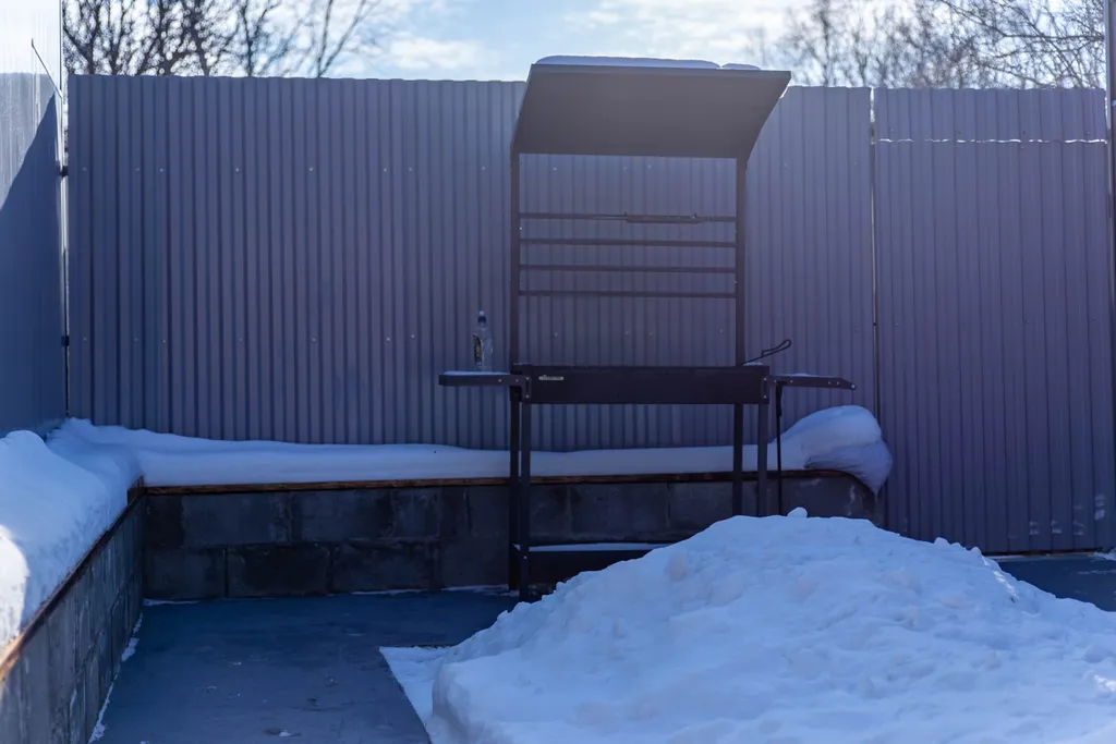 Квартира с мангальной зоной и купелью