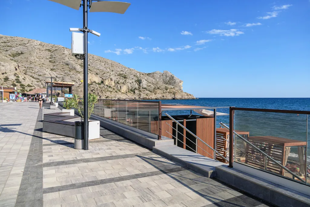 Апартаменты в Atlas Apart-Hotel SPA, вид на море и 4 бассейна