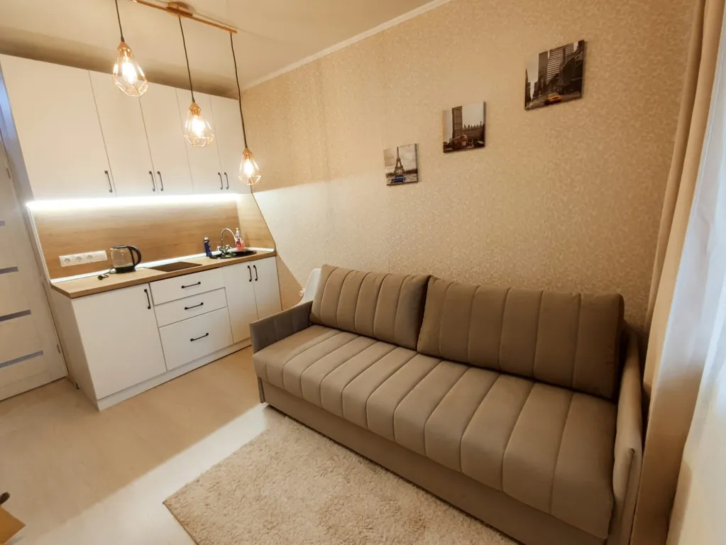 Светлая и уютная студия со всеми удобствами и конциционером