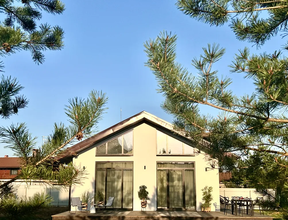 Коттедж Загородный дом с дровяной банькой из Пинтерест для семейного отдыха! — Капорки