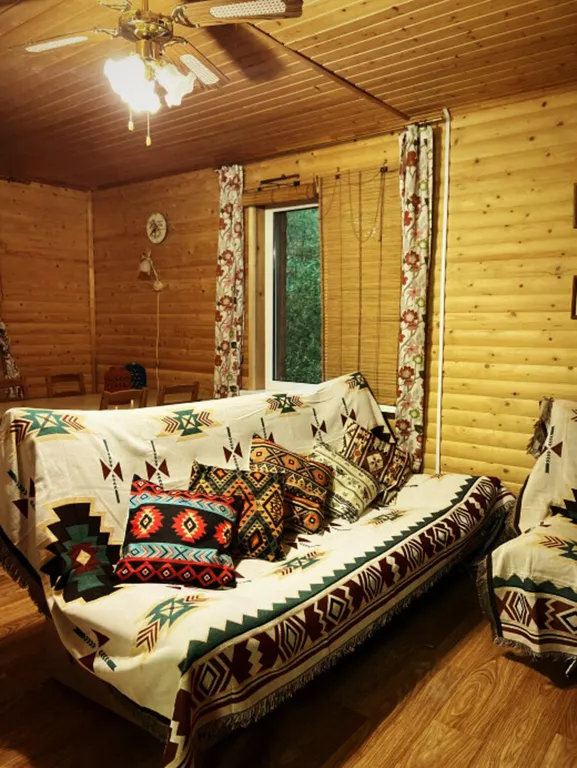Дом 20m2 — чан, две спальни, веранда с мангалом