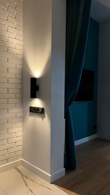 Новая студия с видом на море и дизайнерским ремонтом