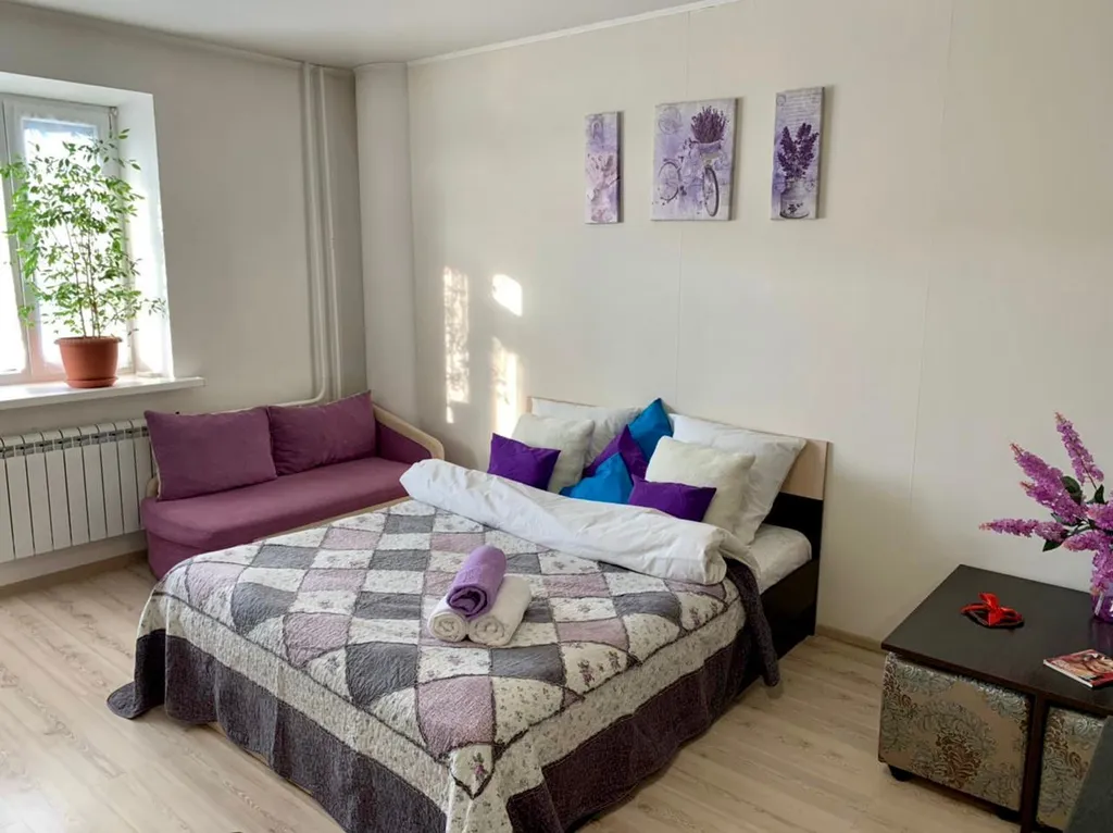 Квартира Уютная студия в центре, Галерея Вояж, Цветной Бульвар — аренда посуточно в Тюмень