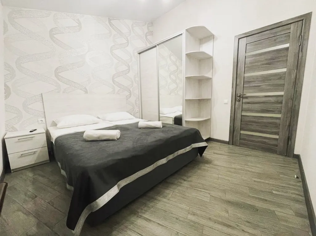 Апартаменты с горячим бассейном и видом на горы