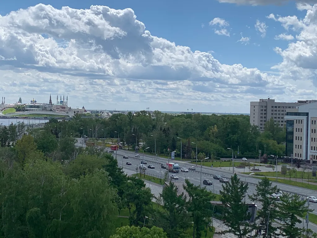 Квартира Уютная квартира с видом на Кремль возле метро — Казань