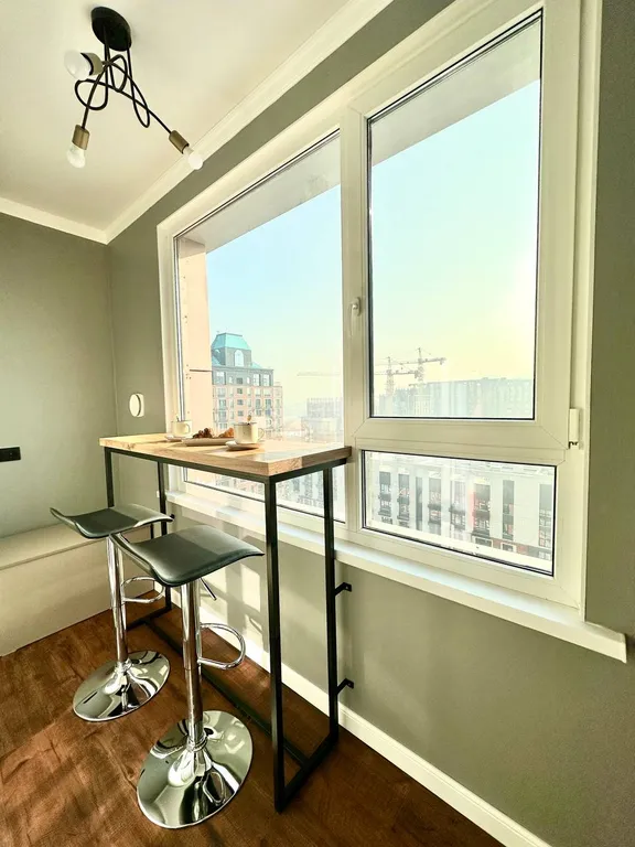 Уютная квартира в новом премиальном ЖК с видом на горы