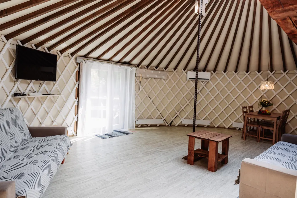 Современная круглогодичная Юрта со всеми удобствами рядом с Коломной