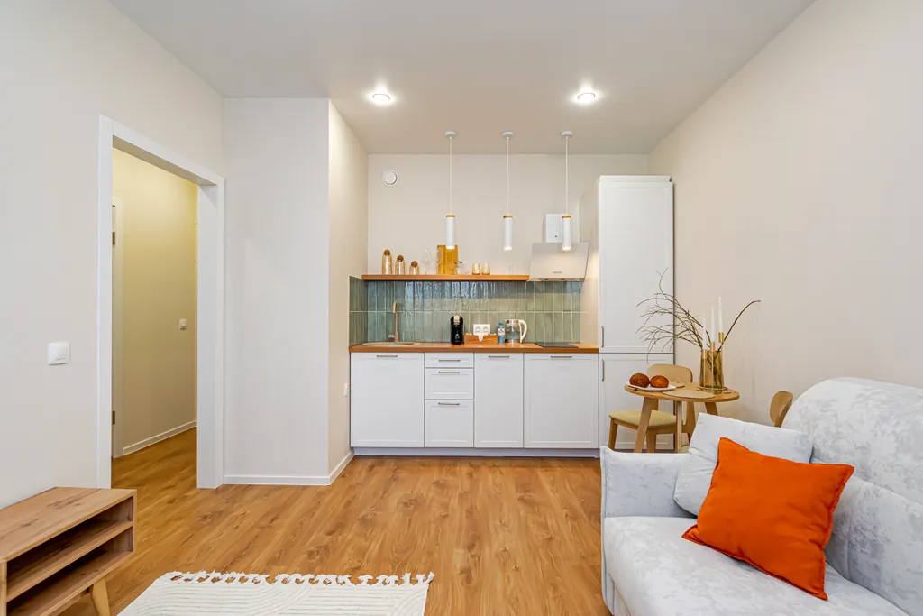 Уютная студия с шикарным видом из окна