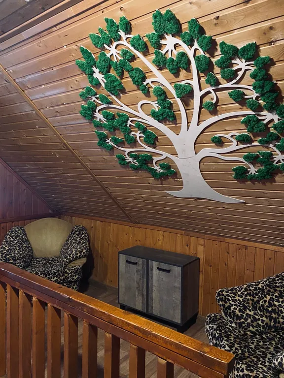 Коттедж Русская баня с сибирским чаном