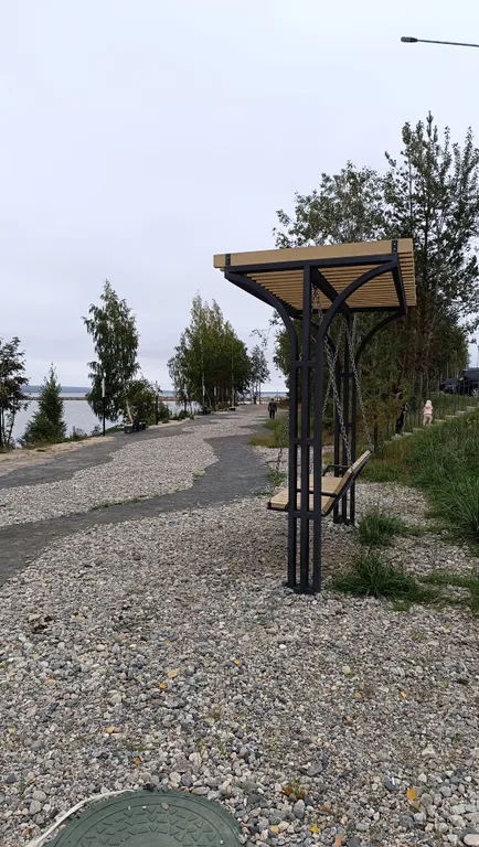 Уютная квартира на берегу озера, с собственным пляжем.