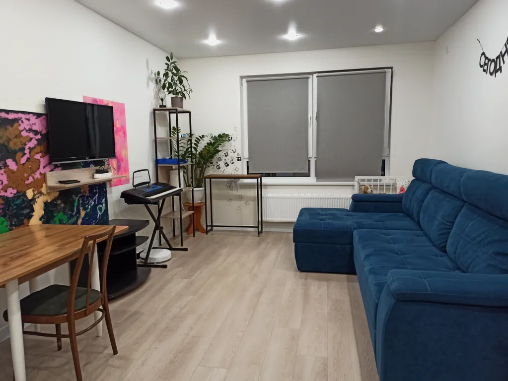 Семейная двухкомнатная квартира в ЖК Лугометрия