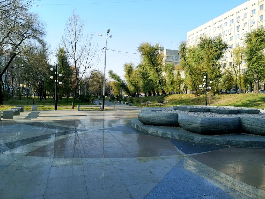 Квартира Светлая квартира в зелёном центре Хабаровска — Хабаровск