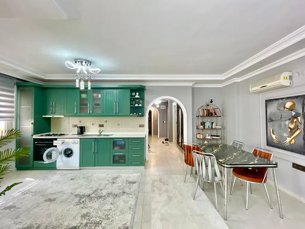 Роскошная квартира 2+1 на берегу средиземного  моря