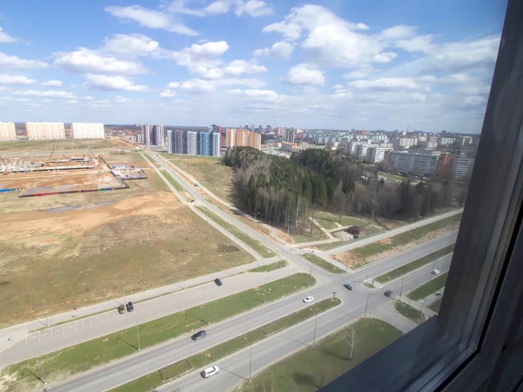 Квартира с прекрасным видом на 23 этаже