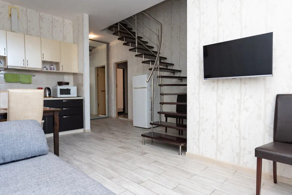 Просторная 2-х уровневая квартира с панорамным видом