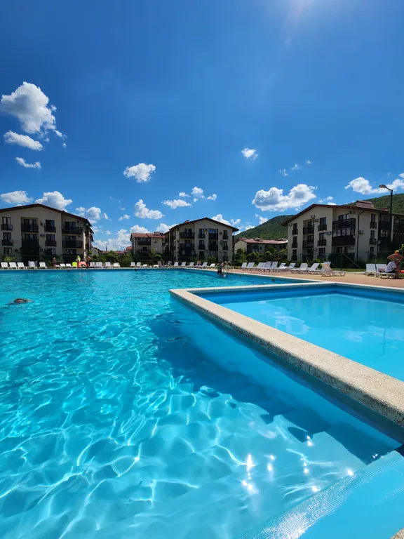 Квартира-студия с видом на горы и бассейн — аренда посуточно в Сукко