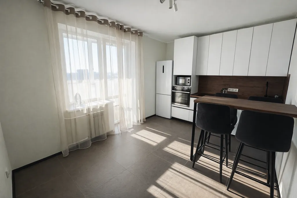 Новая квартира в центре с видом на Китай