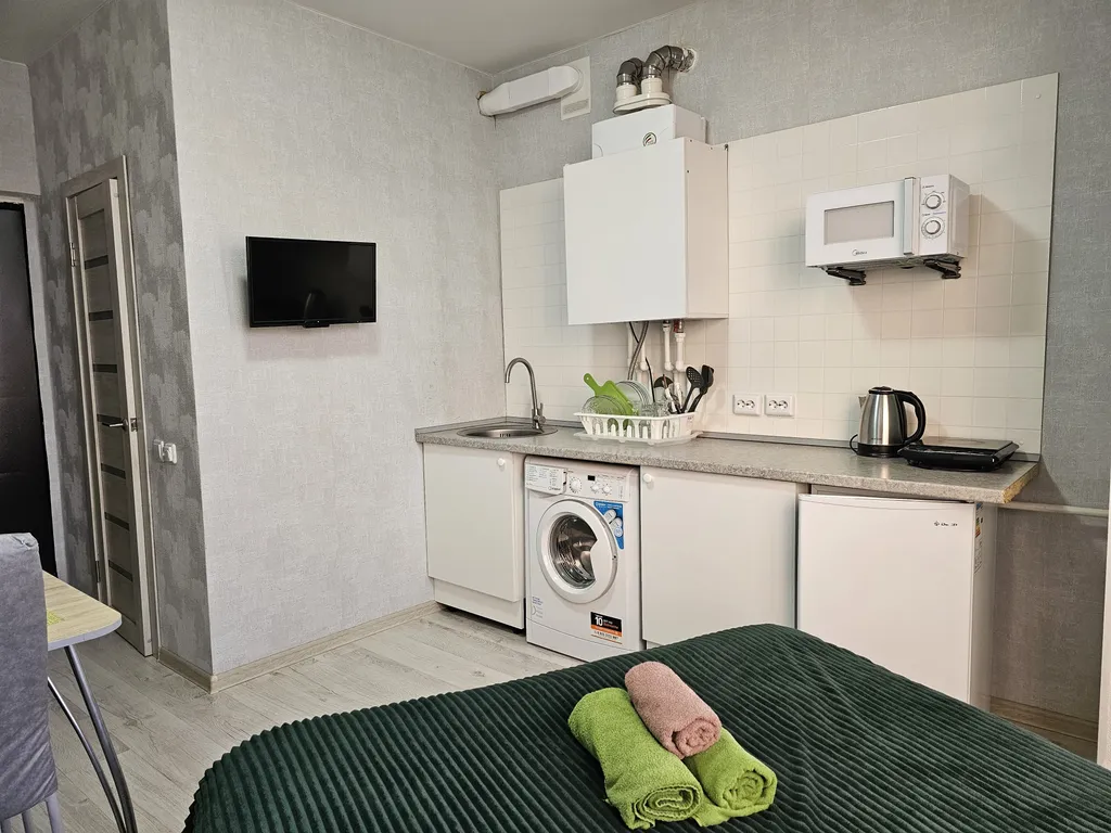 Квартира Квартира Уютная компактная студия 15м на озере — Горячий Ключ