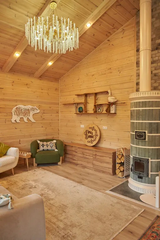 Дом-шале в горах Алтая