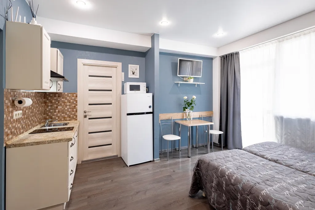 Квартира Квартира Студия с отдельными кроватями — Сириус