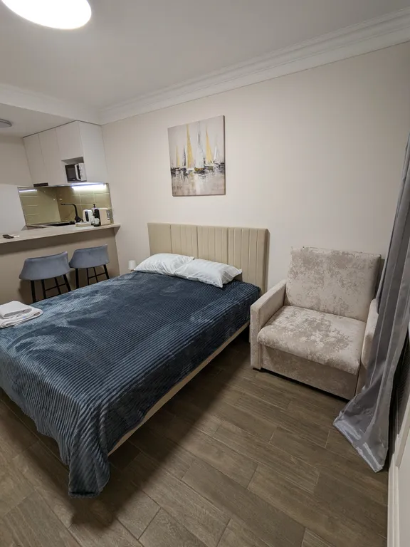 Студия в центре старого города с видом на Часовую Башню